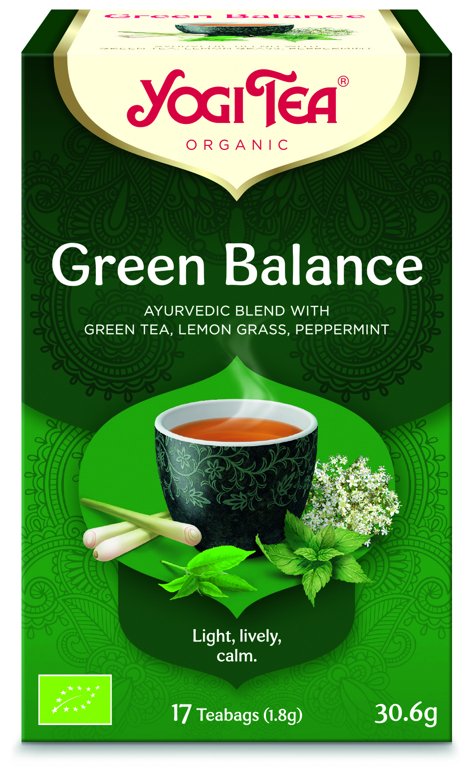 Yogi Tea Green Balance BIO 17 Tea Bags